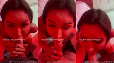 ✨泰国性感御姐范混血模特，攻守兼备妖艳贱货人妖伪娘TS「Ivy_Bangkok」OF日常露脸自慰啪啪私拍②（52v） (2)